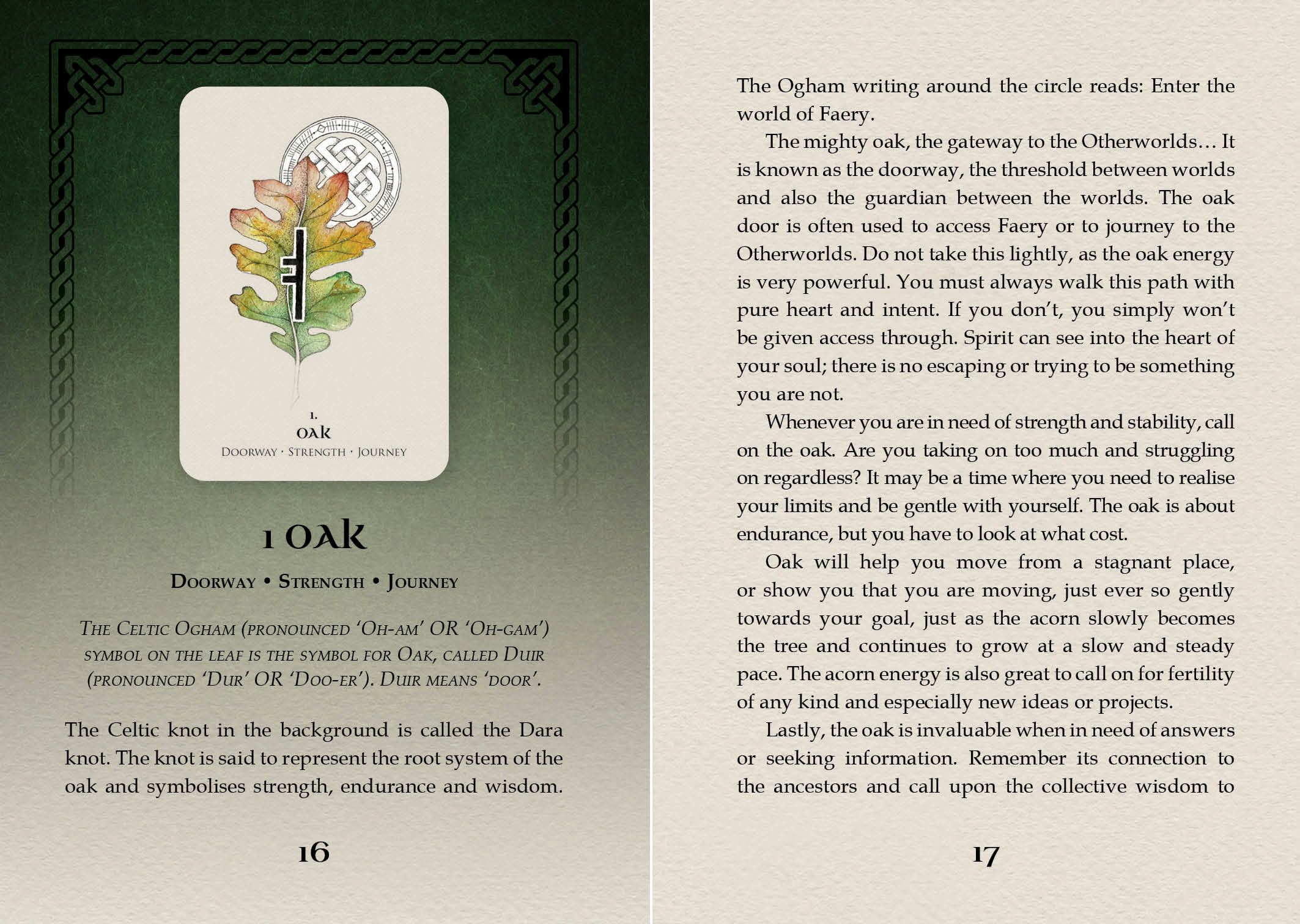 Celtic Spirit Oracle Cards